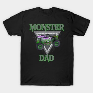 Monster Truck Dad Fathers Day Monster Truck Are My Jam T-Shirt